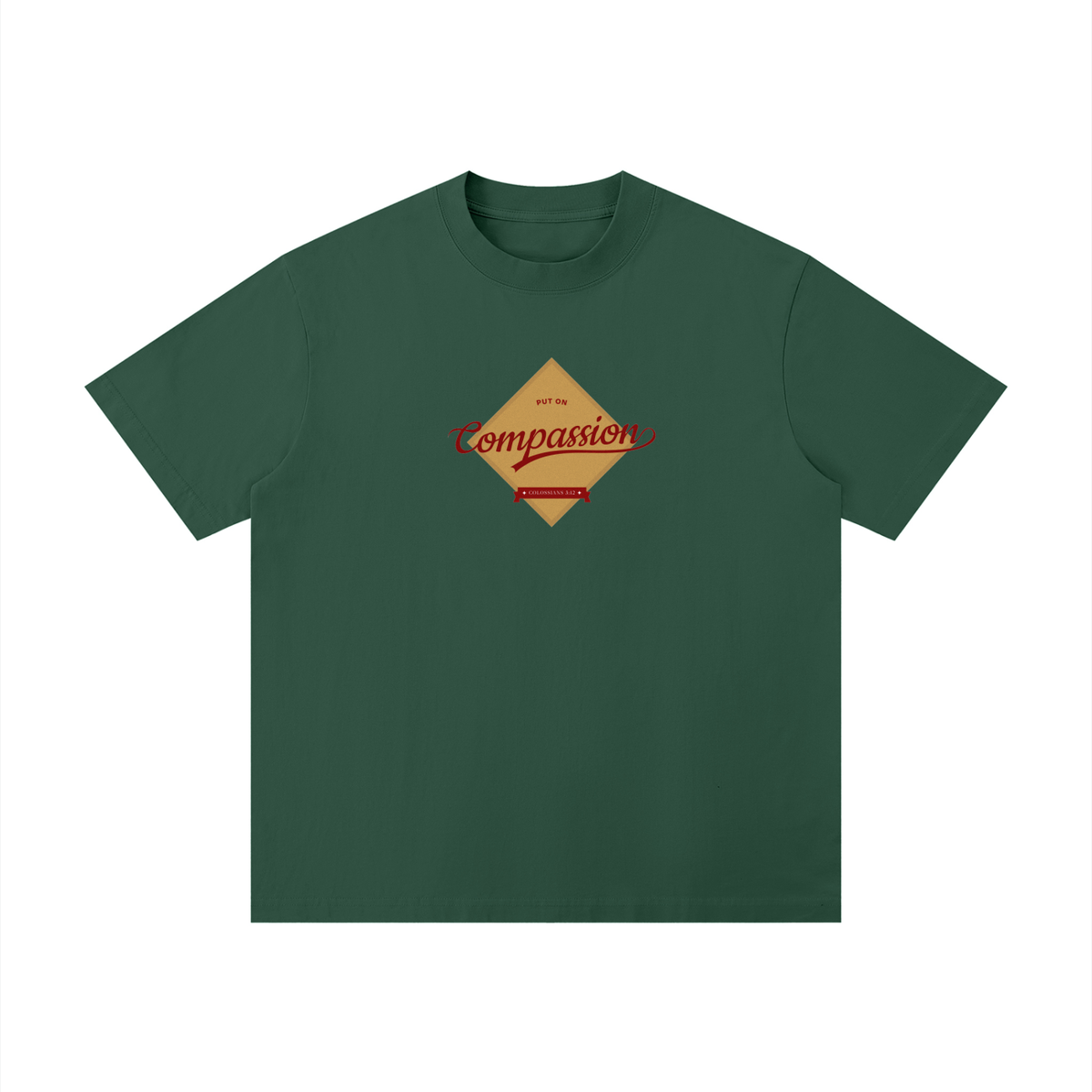Compassion - Vintage Style Unisex Loose Drop Shoulder T-Shirt