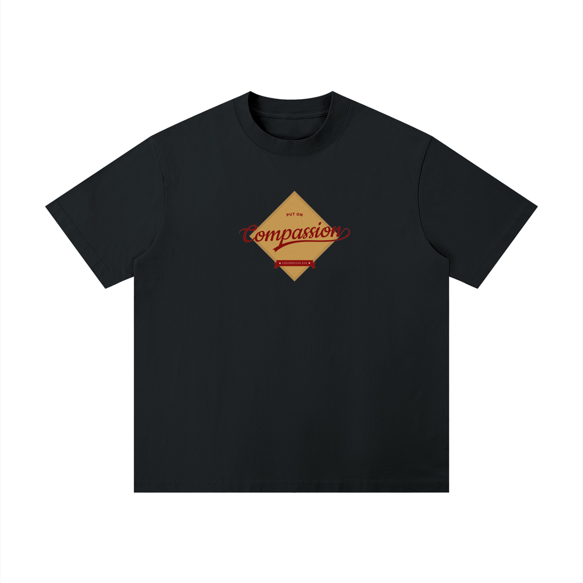 Compassion - Vintage Style Unisex Loose Drop Shoulder T-Shirt
