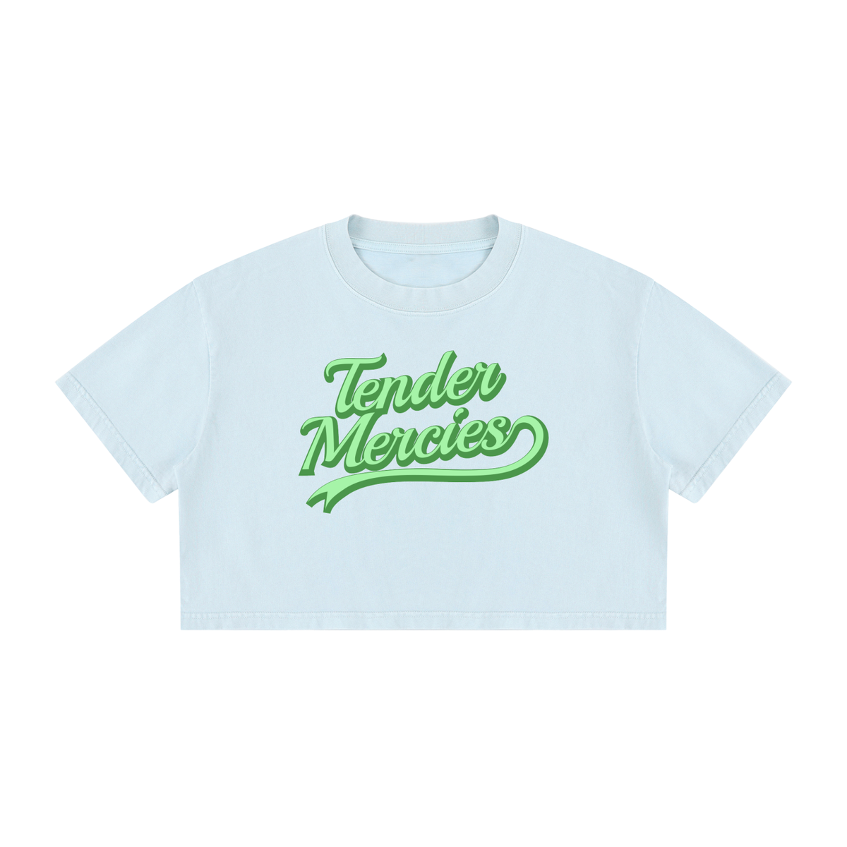 Tender Mercies - Women's Cotton Crop T-Shirt